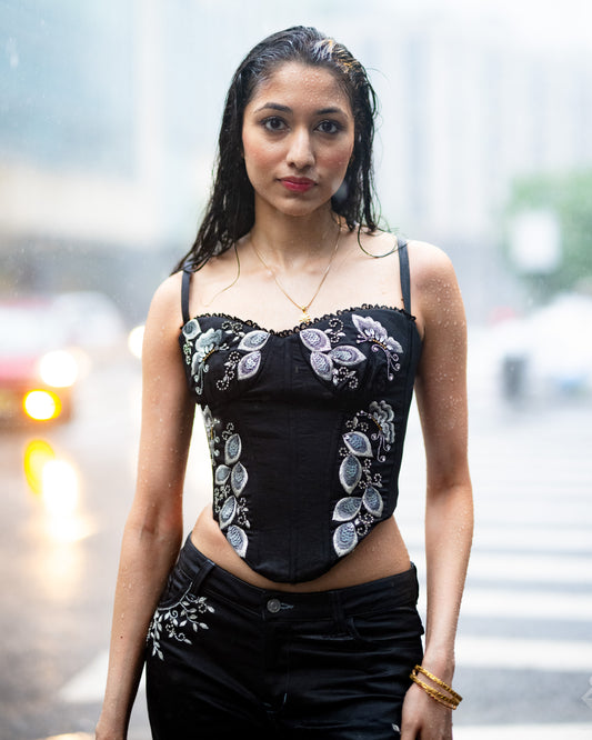 Crystal Butterfly Corset