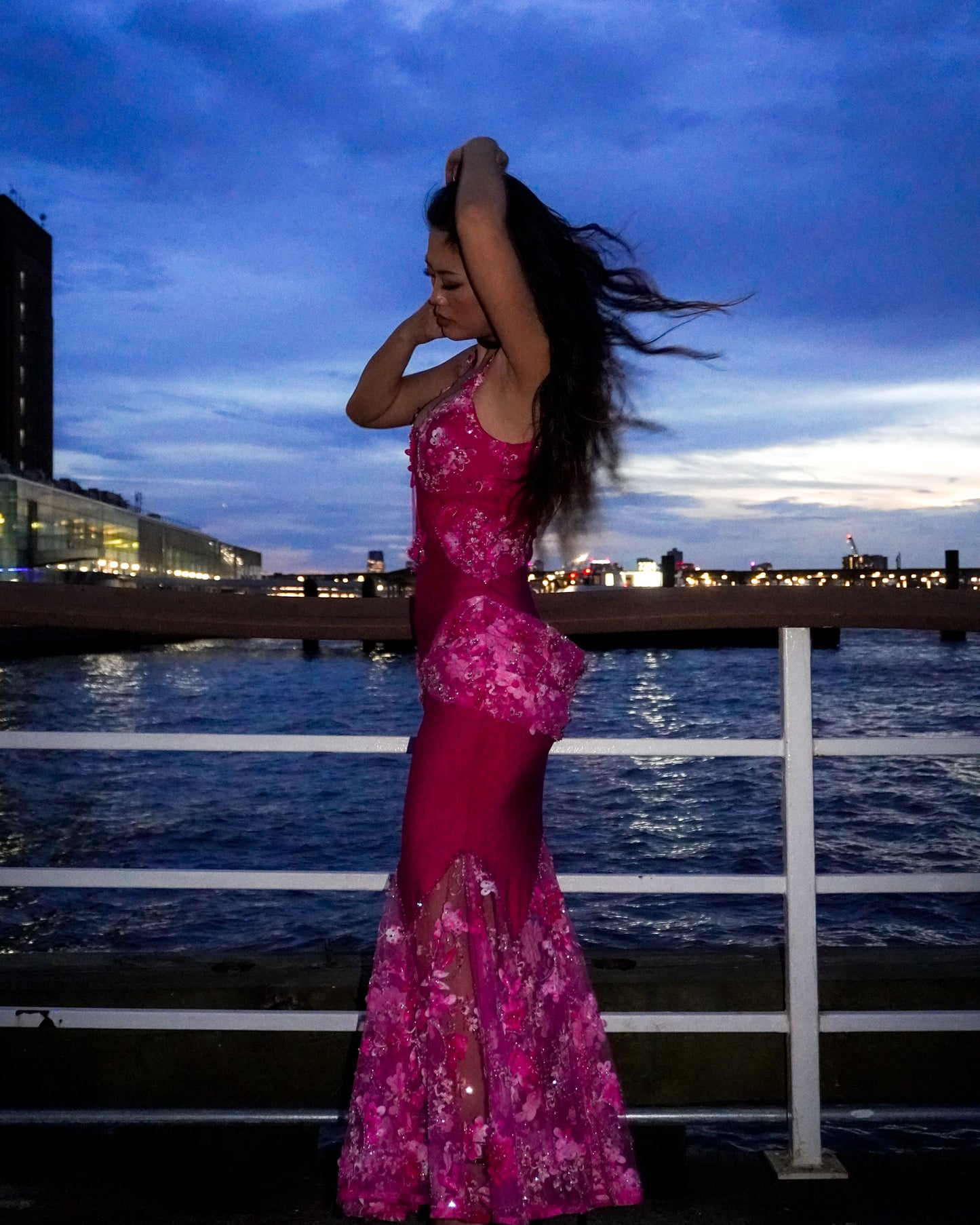 HEARTS ON HER WAIST DRESS